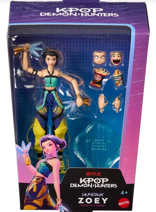 K-pop Demon Hunters Core Action Zoey Figure