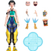 K-pop Demon Hunters Core Action Zoey Figure
