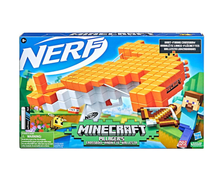 Nerf Minecraft Pillagers Crossbow