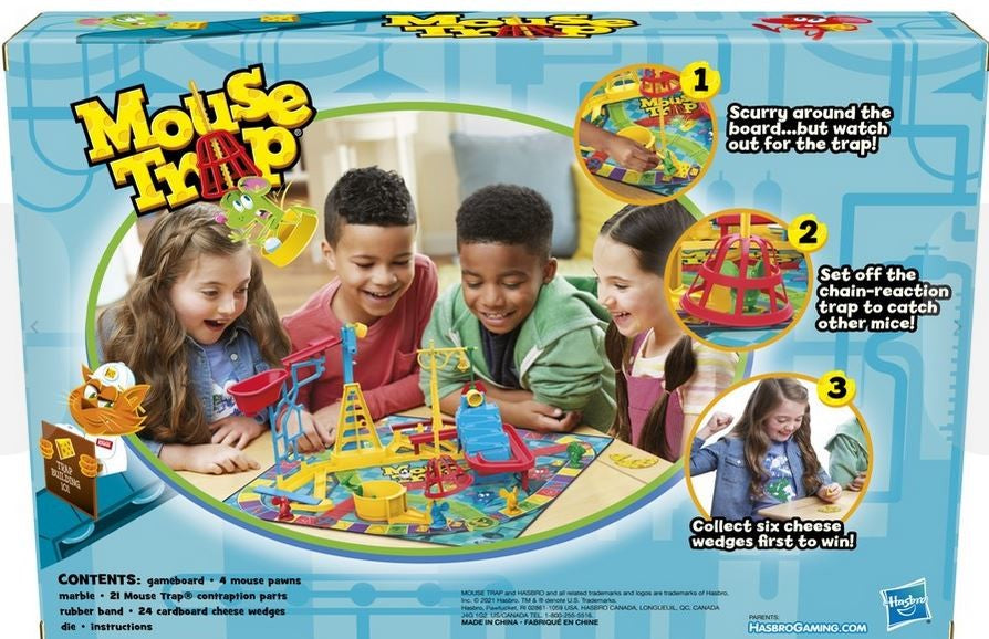 Mouse Trap Game Ages: 6 +