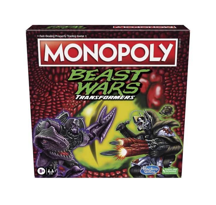 Monopoly Transformers Beast Wars Collectors Edition