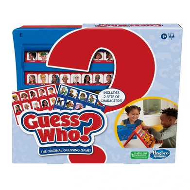 Guess Who Guessing Game Double Sided Stand Up Frame