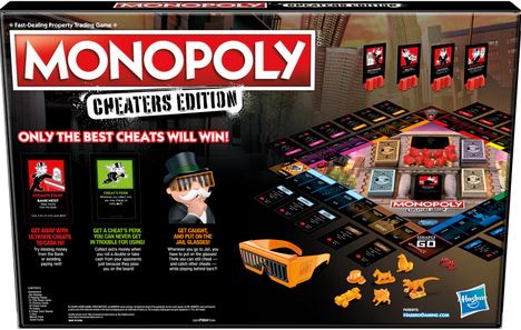 Monopoly Cheaters Board Game