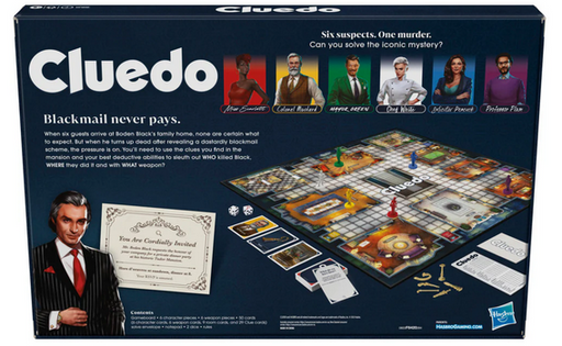 Cluedo The Classic Mystery Boarf Game Ages:8+