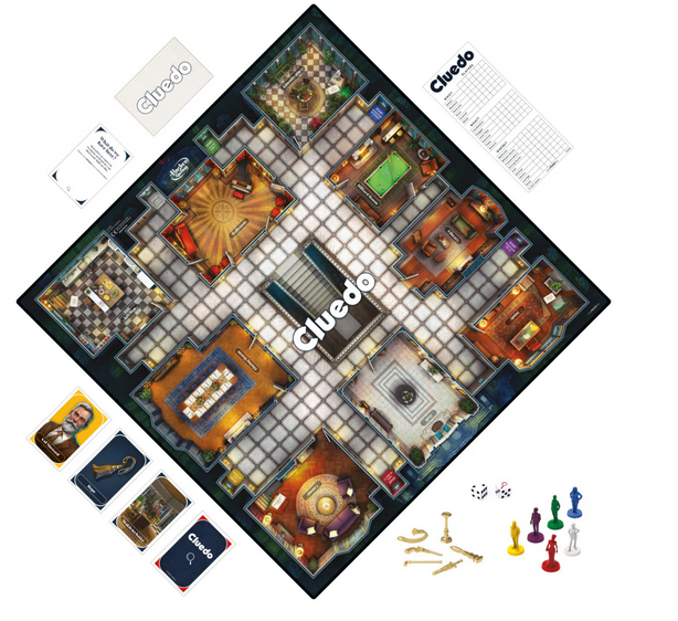 Cluedo The Classic Mystery Boarf Game Ages:8+