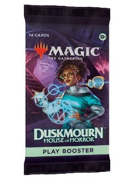 Magic The Gathering Duskmourn House Of Horror Play Booster Pack