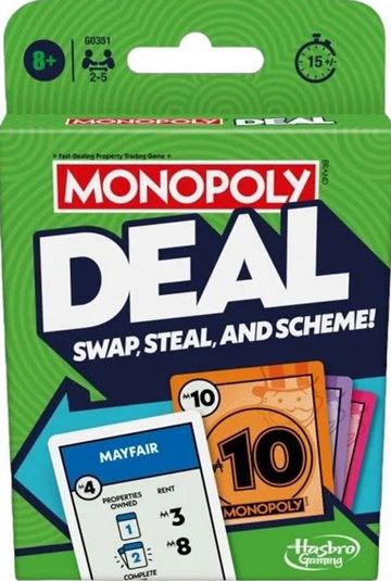 Monopoly Deal Card Game Refresh