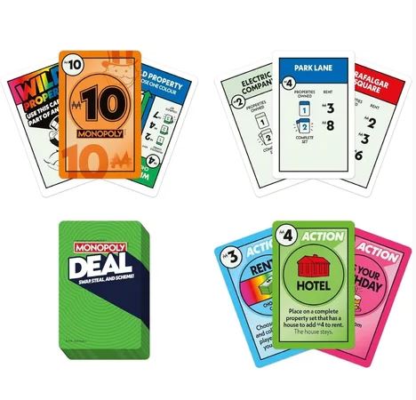 Monopoly Deal Card Game Refresh