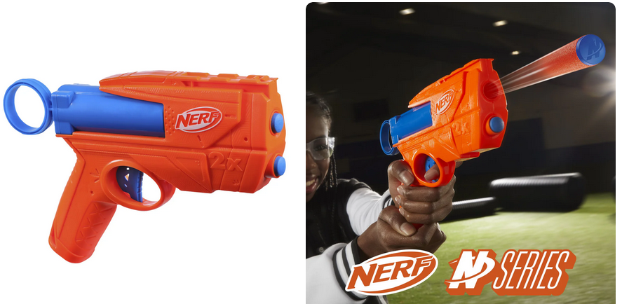Nerf N Series Ward Dart Blaster With 2 Foam Darts