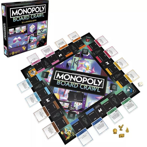 Monoploly Board Crawl Game Ages:21+ Adult