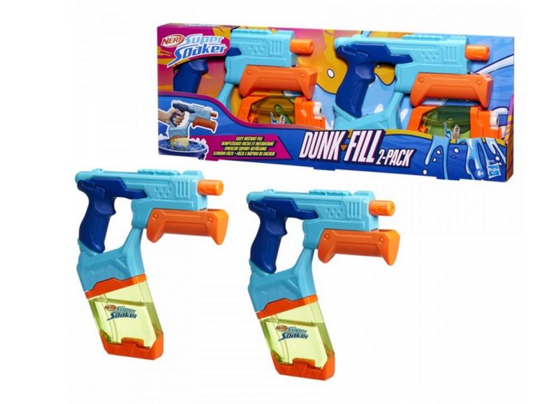 Nerf Super Soiaker Dunk Fill 2 Pack Water Blaster