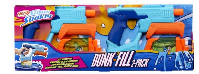 Nerf Super Soiaker Dunk Fill 2 Pack Water Blaster