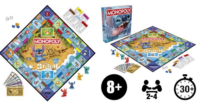 Monopoly Disney Stitch Edition Board Game