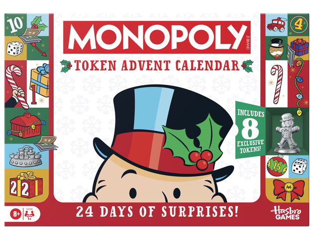 Monopoly Token Advent