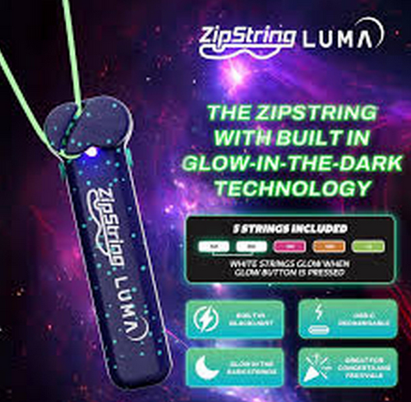 Zipstring Luma Glow In The Dark Floating String Loop