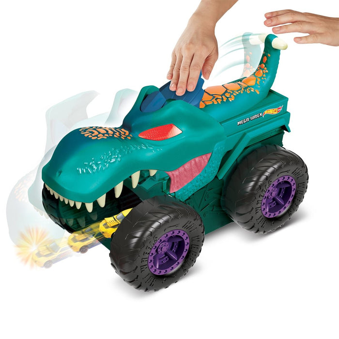 Hot Wheels Monster Trucks Car Chompin' Mega-wrex Vehicle