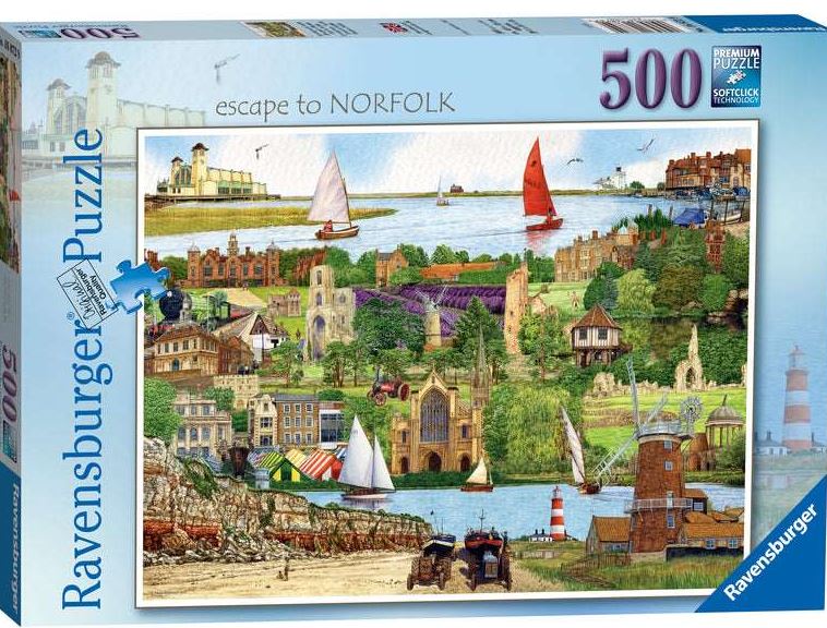 Ravensburg Escape To Norfolk 500pc Puzzle Rb16872-9