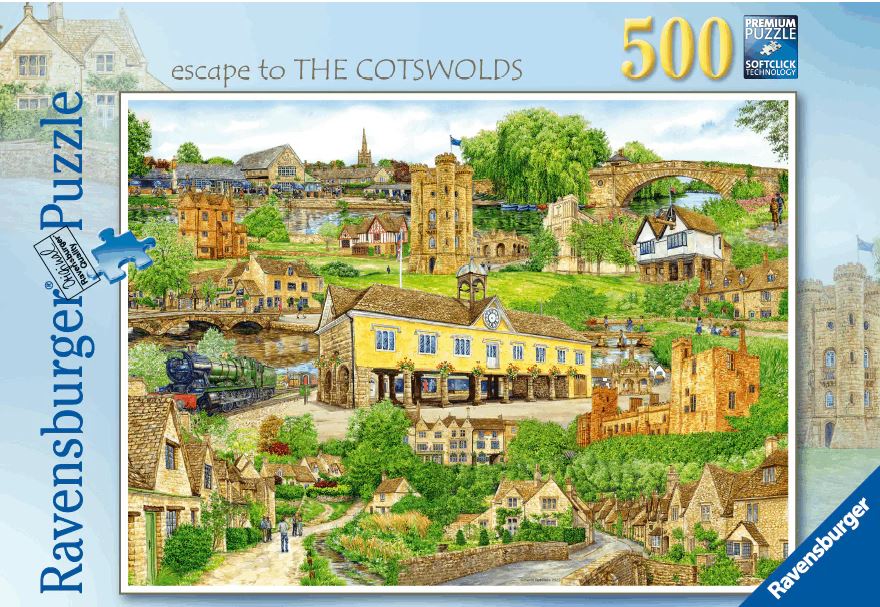 Ravensburg Escape To The Cotswolds 500pc Puzzle Rb16934-4