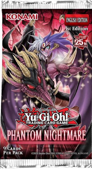 Yugioh Phantom Nightmare 9 Card Booster Pack
