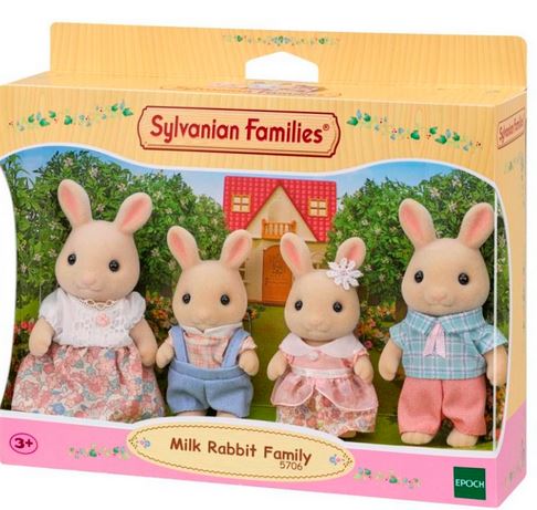 Sylvanian Families Milk Rabbit Family Sf5706