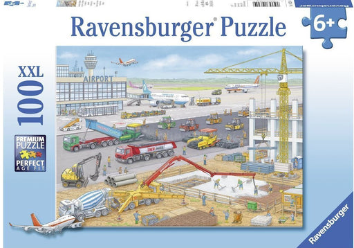 Ravensburg Airport Construction Site 100 Pc Puzzle Rb10624-0