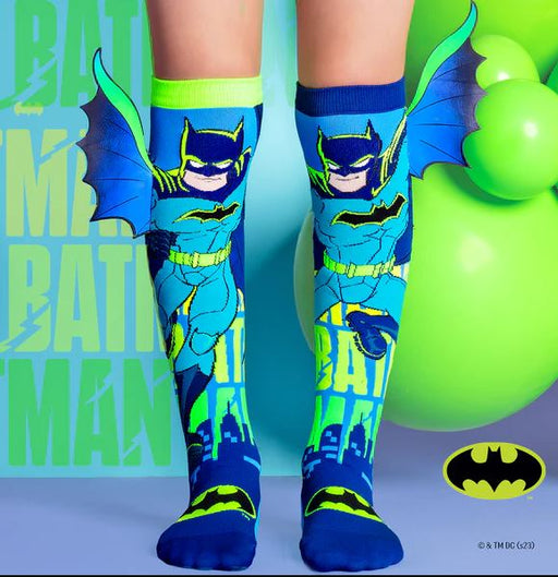 Madmia Batman Neon Toddler Socks Ages:3-5 Yrs