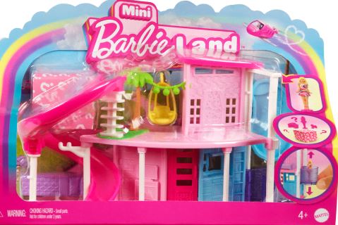 Barbie Miniland House With Slide