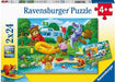Ravensburger Bear Family Camping Trip 2 X 24 Pc Puzzle