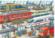 Ravensburger Busy Train Station 2 X 24 Pc Puzzle
