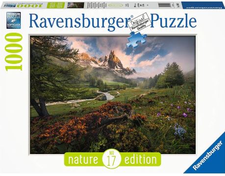 Ravensburger Claree Valley French Alps 1000 Pc Puzzle