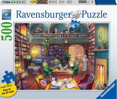 Ravensburger Dream Library 500 Pc Large Format Puzzle
