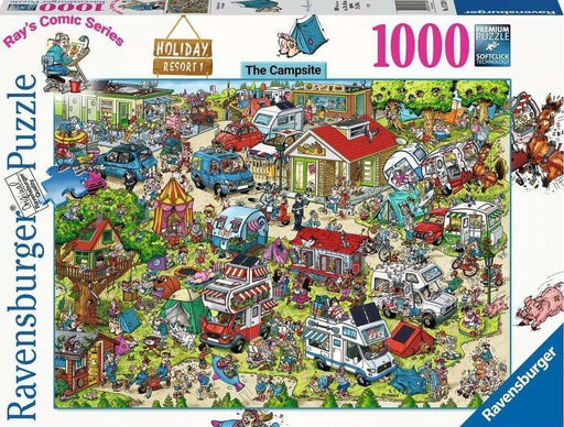 Ravensburger Holiday Resort Park1 The Campsite 1000 Piece Puzzle