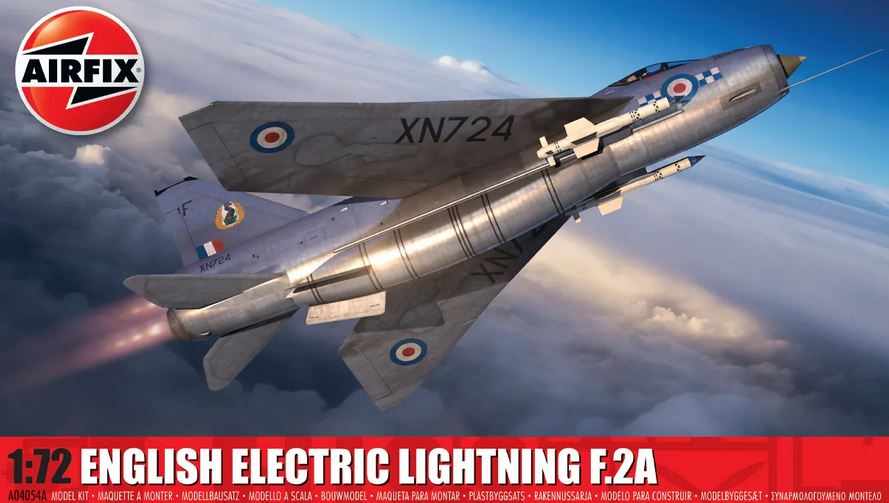 Airfix English Electric Lightning F2a Model Kit