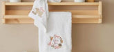 Baby Bath Towel & Washer Set (woodlands)