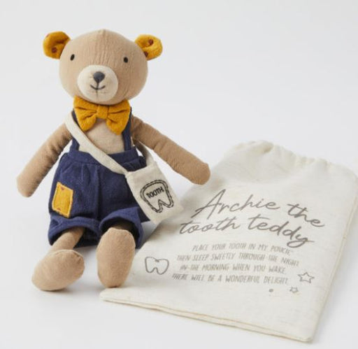 Archie I Lost My Tooth Teddy With Bag