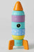 Rocket Stacking Tower Wooden Toy