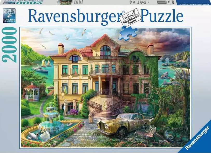 Ravensburger Cove Manor Echoes 2000 Pc Puzzle