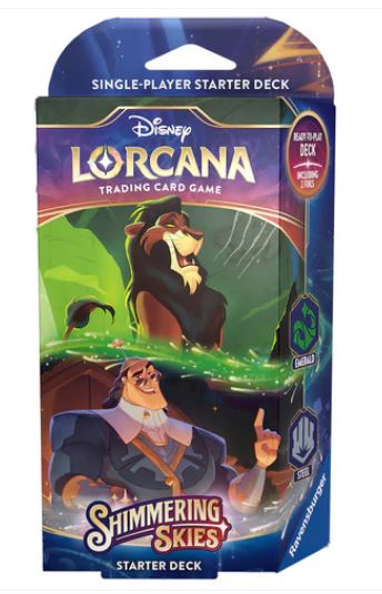 Lorcana S5  Shimmering Skies Starter Deck Steel/