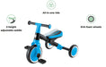 Globber Learning Trike 2 In 1 Sky Blue