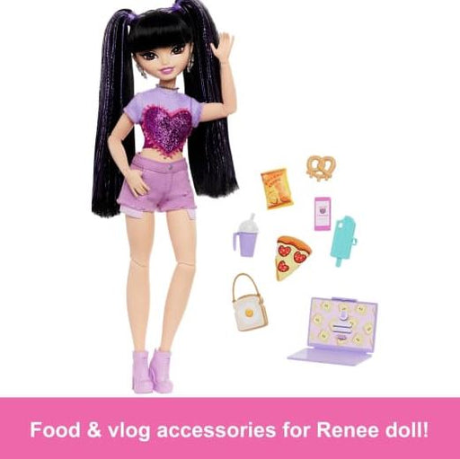 Barbie Bestie Renee Food & Vlog Doll