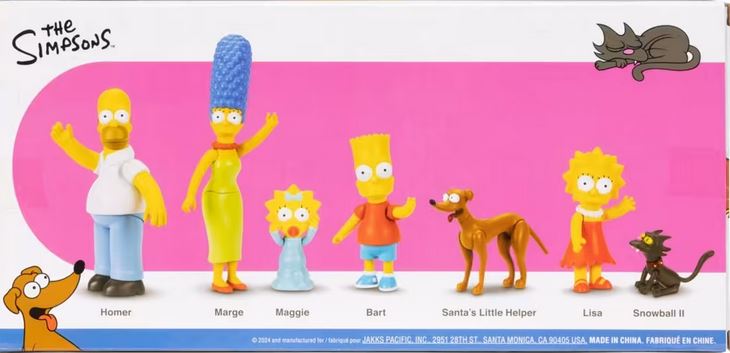 The Simpsons 2.5" Multipack Figures