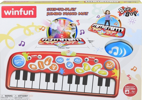 Winfun Step To Play Piano Musical Mat