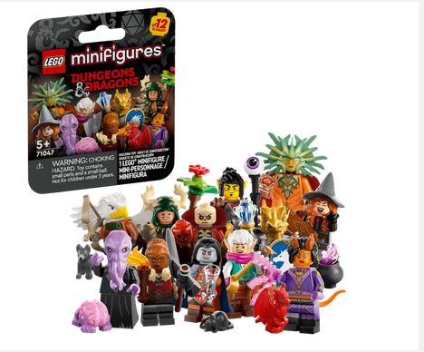 Lego Dungeon & Dragons Minifigures Blind Box