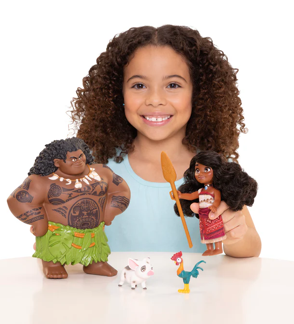 Disney Moana 2 Maui & Moana Doll Petite Gift Set 15cm