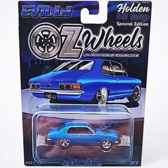 Oz Wheels 1:64 Evil Lj Torana Premium Vehicle In Protector Single