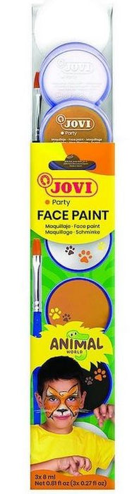 Jovi Face Paint 3 X 8 Ml  Animals