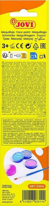 Jovi Face Paint 3 X 8 Ml Fantasy