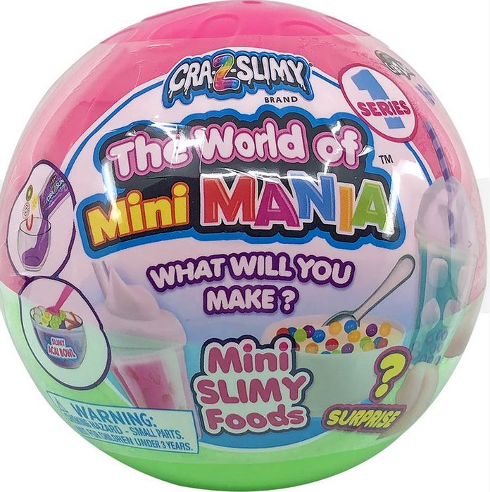 Crazy Slimy World Mini Mania Balls