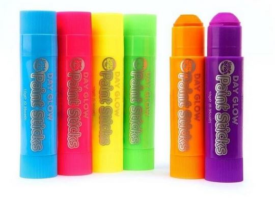 Little Brian Paint Sticks Day Glow 6pc Pack