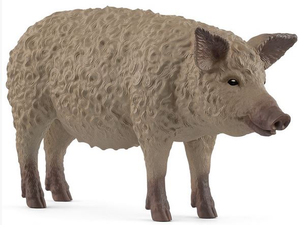 Schleich Mangalica Grey Pig